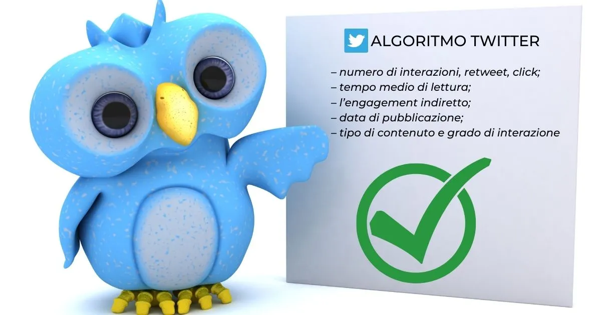 Algoritmo Twitter: trucchi, segreti, fattori di ranking